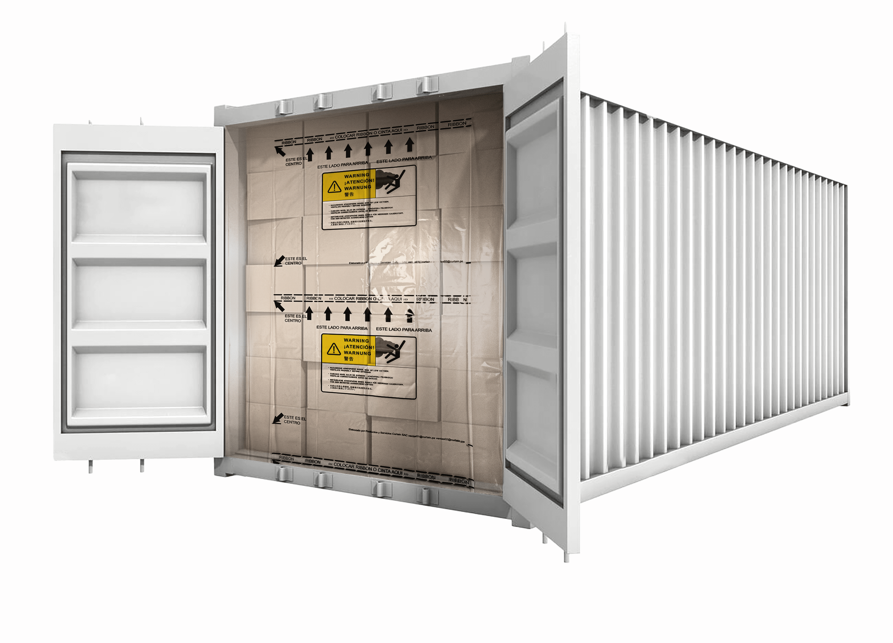CORTINA ESTAMPADA EN REEFER 1